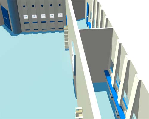 ULTRA Connect 13. Интерьер торгового зала. Пример дизайн - проекта оформления интерьера.