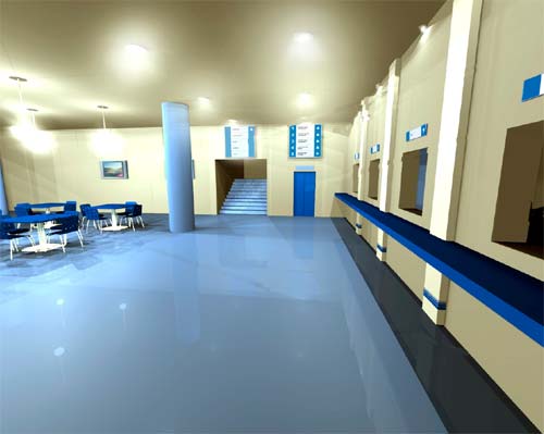 Дизайн проект оформления торгового центра. ULTRA Connect 19