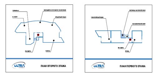 Оформление интерьера торгового центра (ТЦ). Навигация ТЦ. ULTRA Connect 26