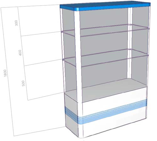 ULTRA Connect 6. Дизайн проект торгового центра. Элементы интерьера магазина.